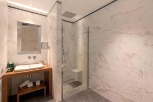 Koupelna v ubytování Casa tua Spa Resort
