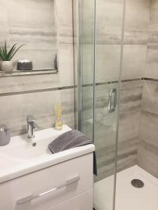 Kúpeľňa v ubytovaní Apartament Bora Stronie Śląskie
