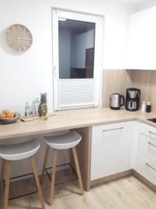 Kuchyňa alebo kuchynka v ubytovaní Apartament Bora Stronie Śląskie