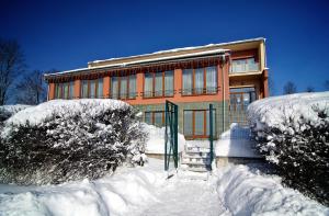 Hotel Lučivná during the winter