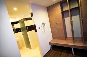Uma casa de banho em Hotel Lučivná