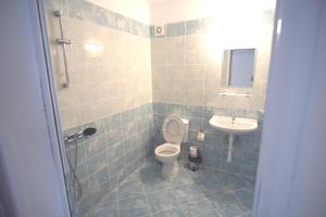 Koupelna v ubytování Hotel Elitza