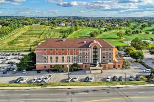 an aerial view of a building with a parking lot at Heritage Hills Golf Resort & Conference Center in York