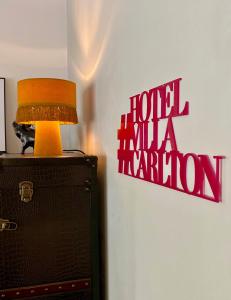Certyfikat, podpis lub inny dokument wystawiony w obiekcie Hotel Villa Carlton - Adults Only