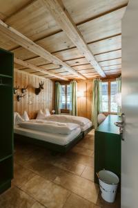 Krevet ili kreveti na kat u jedinici u objektu Landgasthof und Seminarhotel Lueg