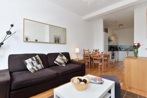 Χώρος καθιστικού στο Regents Canal Apartments