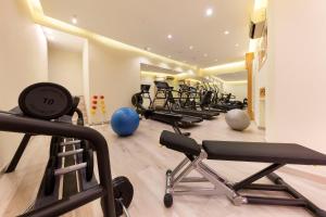 Centrum fitness w obiekcie Hotel Continental