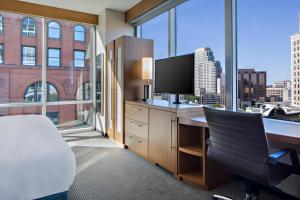 Balkón nebo terasa v ubytování Hyatt Place Grand Rapids Downtown