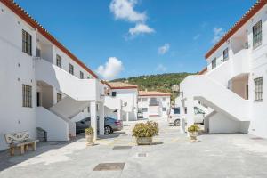 Budynek, w którym mieści się apartament