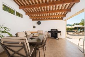 A seating area at Finca Coster