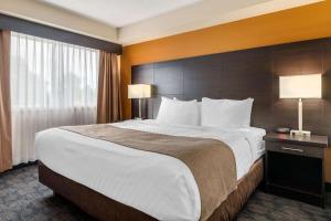 Postel nebo postele na pokoji v ubytování Quality Inn & Suites