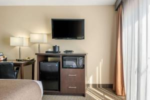 TV a/nebo společenská místnost v ubytování Quality Inn & Suites