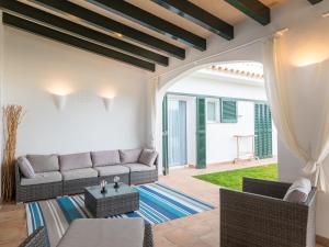Posezení v ubytování Villa De Lujo Frente A La Playa