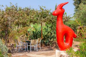 Ein Garten an der Unterkunft Acuario