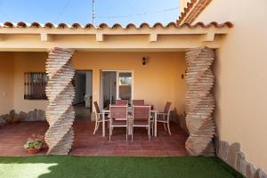 Patio nebo venkovní prostory v ubytování Chalet Rocío - solo familias
