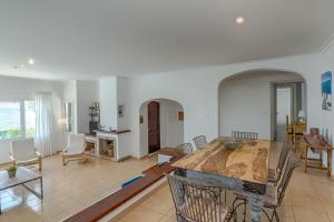 Posezení v ubytování Villa El Guerito