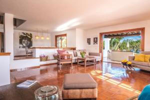 Posezení v ubytování Casa Mamita Ibiza