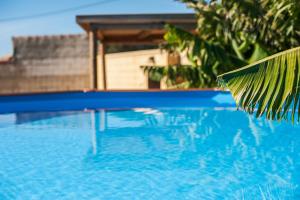 a close up of a swimming pool at Las tres hermanas in Conil de la Frontera