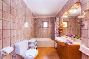 Koupelna v ubytování Villa Jacoba