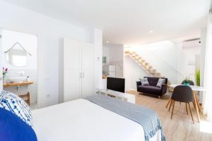 Postel nebo postele na pokoji v ubytování Apartamento Sol