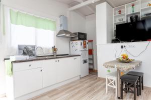 Kuchyňa alebo kuchynka v ubytovaní Atico Casapueblo