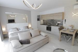 Köök või kööginurk majutusasutuses Apartmány ROSE Mikulov