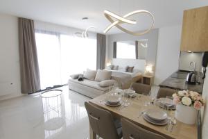 Istumisnurk majutusasutuses Apartmány ROSE Mikulov
