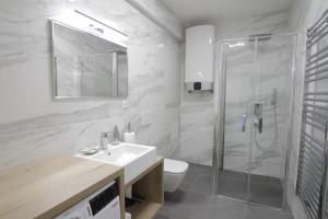 Vannituba majutusasutuses Apartmány ROSE Mikulov