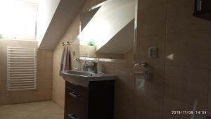 Łazienka w obiekcie Apartament w domu na wsi