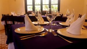 Restaurace v ubytování Hostería La Eterna Primavera