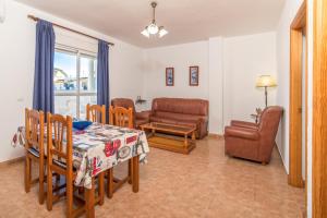 Posezení v ubytování Apartamento las Torres