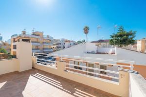 Ein Balkon oder eine Terrasse in der Unterkunft S Olivera