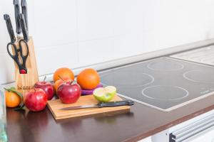 A kitchen or kitchenette at Cala Serena Beach 6