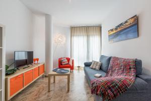 TV a/nebo společenská místnost v ubytování Suite Victoria Excellent