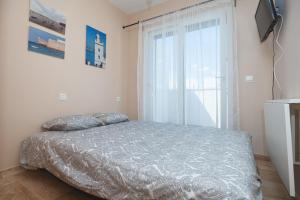 Łóżko lub łóżka w pokoju w obiekcie La Casa de la Dehesa- Sólo Familias