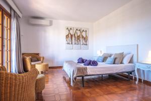 Posezení v ubytování Casa Mamita Ibiza