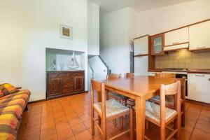 Dapur atau dapur kecil di Accu is Prezzus Villetta E1 50mt