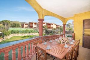 A balcony or terrace at Casa Albina