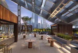 Restaurace v ubytování Park Hyatt Shenzhen