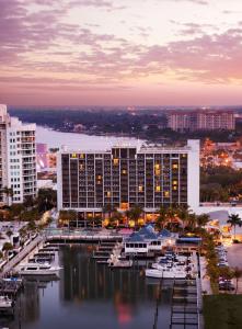a large city with a lot of tall buildings at Hyatt Regency Sarasota in Sarasota