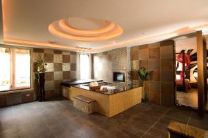 Koupelna v ubytování Chateau Motel & Spa