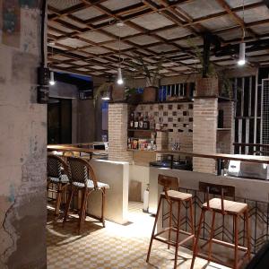 Kuchyň nebo kuchyňský kout v ubytování The Flying Fish Hostel Cebu