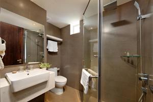 Phòng tắm tại Sen Boutique Hotel