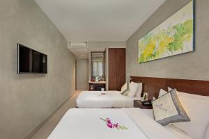 TV/trung tâm giải trí tại Sen Boutique Hotel