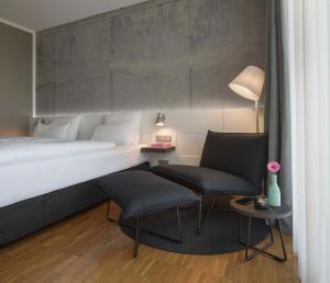 Posezení v ubytování Factory Hotel