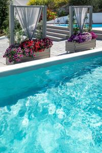 Bazén v ubytovaní Paros Villas Nereids alebo v jeho blízkosti