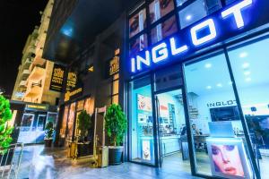 Bygningen som hotellet ligger i