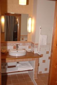 A bathroom at Hostal Casa Masip