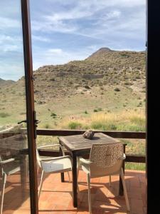 Widok na góry z tego hotelu
