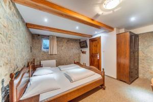 Säng eller sängar i ett rum på Guest House Parma